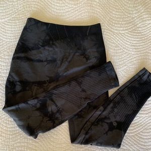 Lululemon compression Leggings grey/black size S